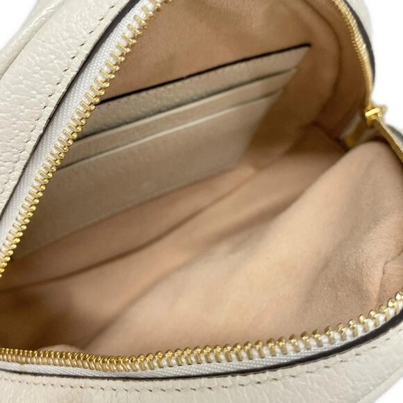 Auth GUCCI Ophidia GG Mini Backpack 598661 White Navy Red Leather Backpack - Picture 15 of 16